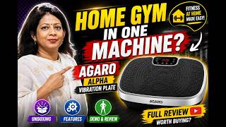 My Honest Thoughts On The AGARO Alpha Vibration Plate | Worth Buying?