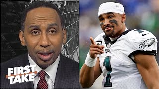 FIRST TAKE | "Eagles one is only one that makes sense!" - Stephen A. Smith on change overtime rules