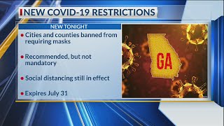 Kemp’s new order suspends local mandatory mask mandates