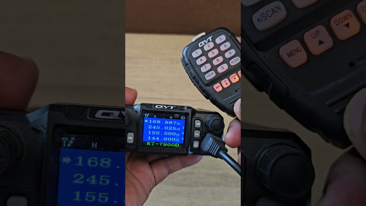 วิธีตั้งสเตป Step  QYT KT7900D