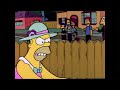 The Simpsons Homer And Ned Mowing The Lawn The Simpsons Homer And Ned Mowing The Lawn