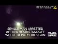Volusia deputy fires shots at armed man in window