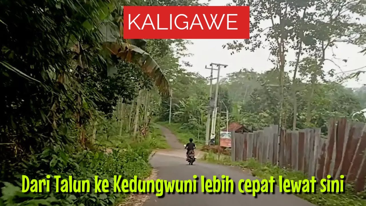 Talun ke Kedungwuni lewat Kaligawe lebih cepat