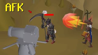 Finding a Player AFK with Blood Torva in Edgeville Dungeon