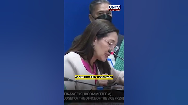VP Duterte at Sen. Hontiveros, nagkasagutan sa budget hearing; OVP projects, nakuwestyon