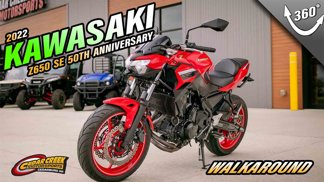 Walkaround | 2022 Kawasaki Z650 50th Anniversary