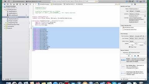 How to make a simple calculator PART 02 - iOS/Xcode Tutorials Series