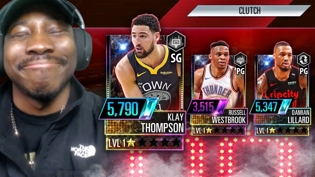 *NEW* CLUTCH Cards PACK OPENING 💎 Klay Thompson! NBA 2K Mobile Gameplay