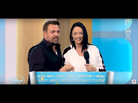 Horia Brenciu și Andreea Marin, prieteni de 20 de ani: