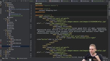 Shopping Cart Project With Laravel 5 2 , (Part 04) Outputting Product Data
