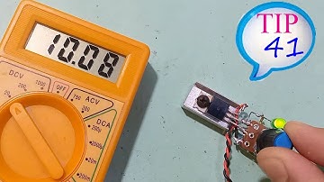 TIP 41c|How to make Voltage Regulator Using Tip 41c Transistor|Tip 41c Transistor Projects