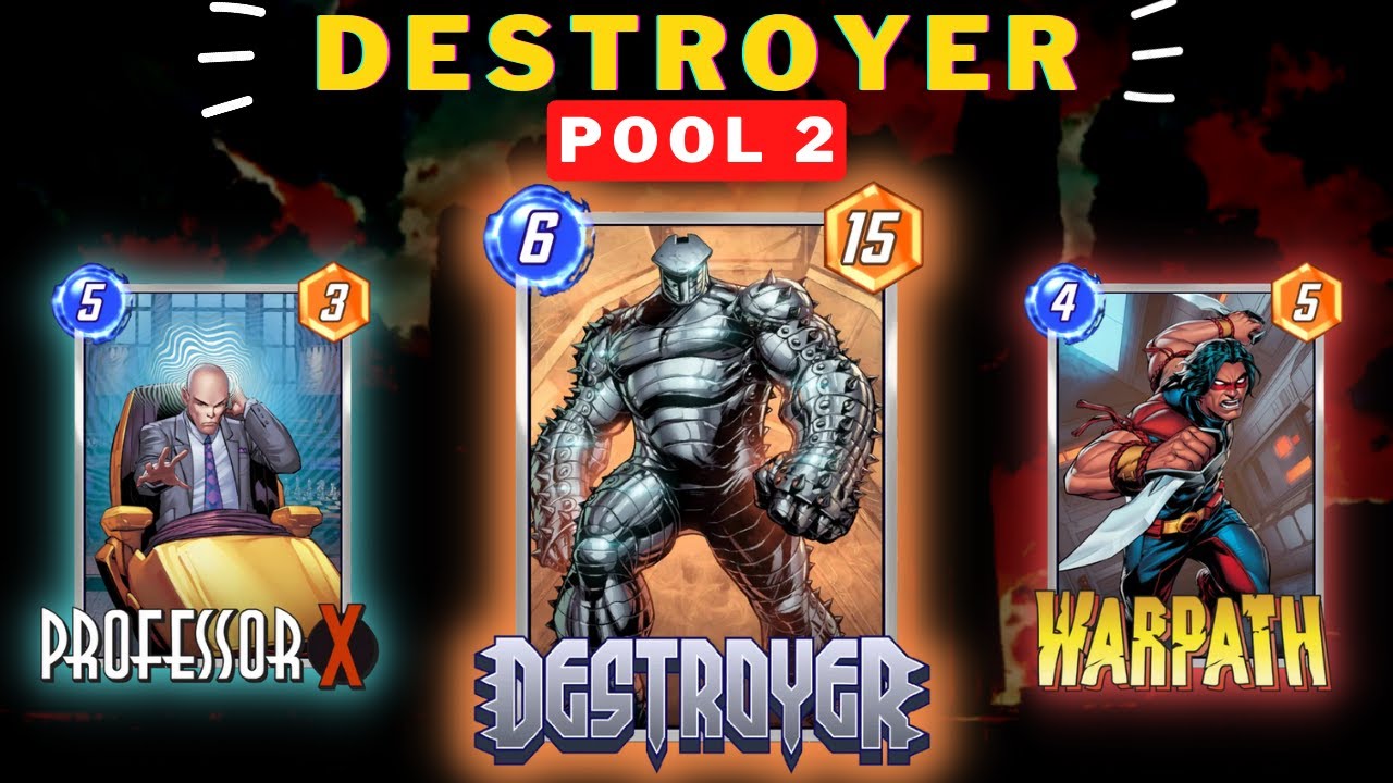 Early Destroyer Pool 3 by ZatsuNoHado - Marvel Snap Decks 