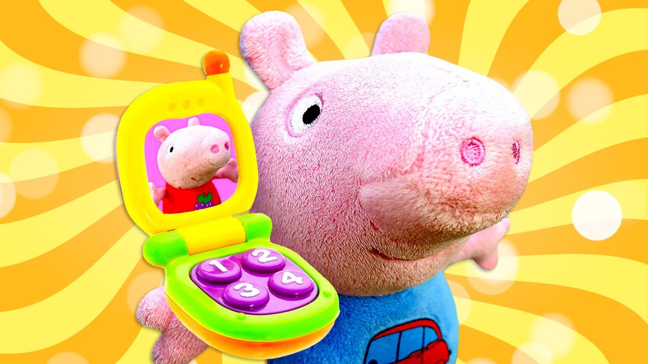 peppa pig toys videos english