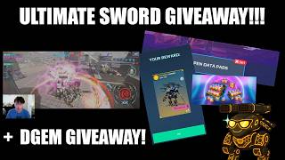 UE SWORD GIVEAWAY! Datapad Opening + New Gear Tests | War Robots
