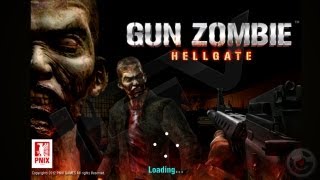 GUN ZOMBIE HELL GATE - iPhone & iPad Gameplay Video screenshot 2