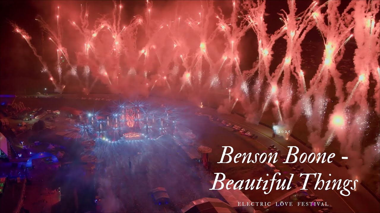 Benson Boone - Beautiful Things | Electric Love Festival Vision 💫 [4K Ultra HD]