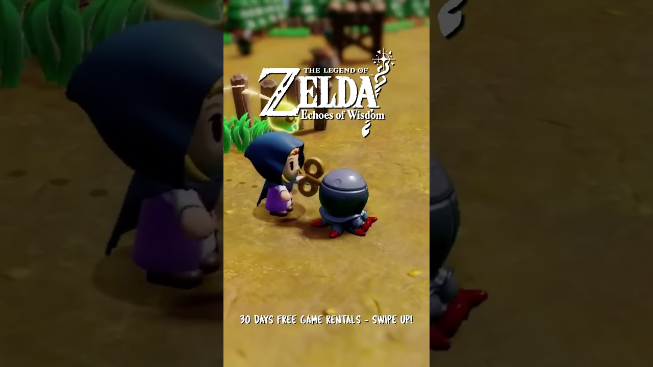 GameFly Video Game Rentals - The Legend of Zelda Echoes of Wisdom - RLNWAV 