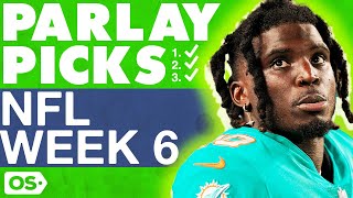 NFL Parlay Picks Week 6 | NFL Picks \& Predictions | Eytan's Parlays