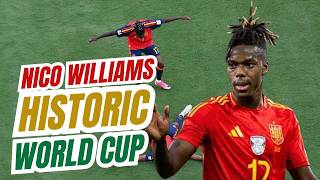 Spain s Nico Williams Makes World Cup Final History