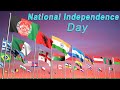 National independence days of all  Countries  in the world