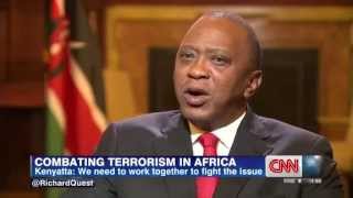 UHURU KENYATTA INTERVIEW WITH CNN RICHARD  QUEST