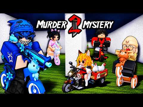 THE MOST CHAOTIC MOTORBIKES IN MM2! 🏍️😂| ROBLOX | #roblox #murdermystery2