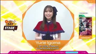 AFASG24 Day Stage 【OSHI NO KO】 feat. Yurie Igoma #animefestivalasia #afasg24