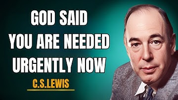 CHOSEN ONE, YOUR SEASON JUST SHIFTED. GOD IS ABOUT TO REWARD YOU | C.S. Lewis 2025