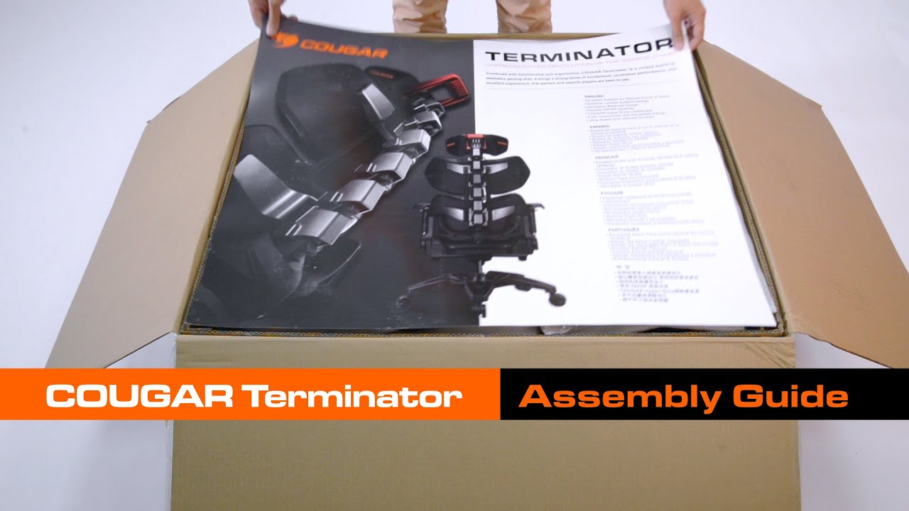 COUGAR Terminator - Ergonomic Gaming Chair - COUGAR
