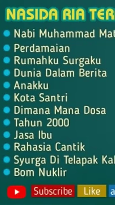qasidah sepanjang masa