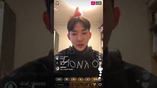 180121 Jo Kwon - Instagram live (not full)