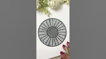 Easy doodle #art #easy #relaxing #mindfulness #doodle #drawing #3deffect  #simpleart #artprocess