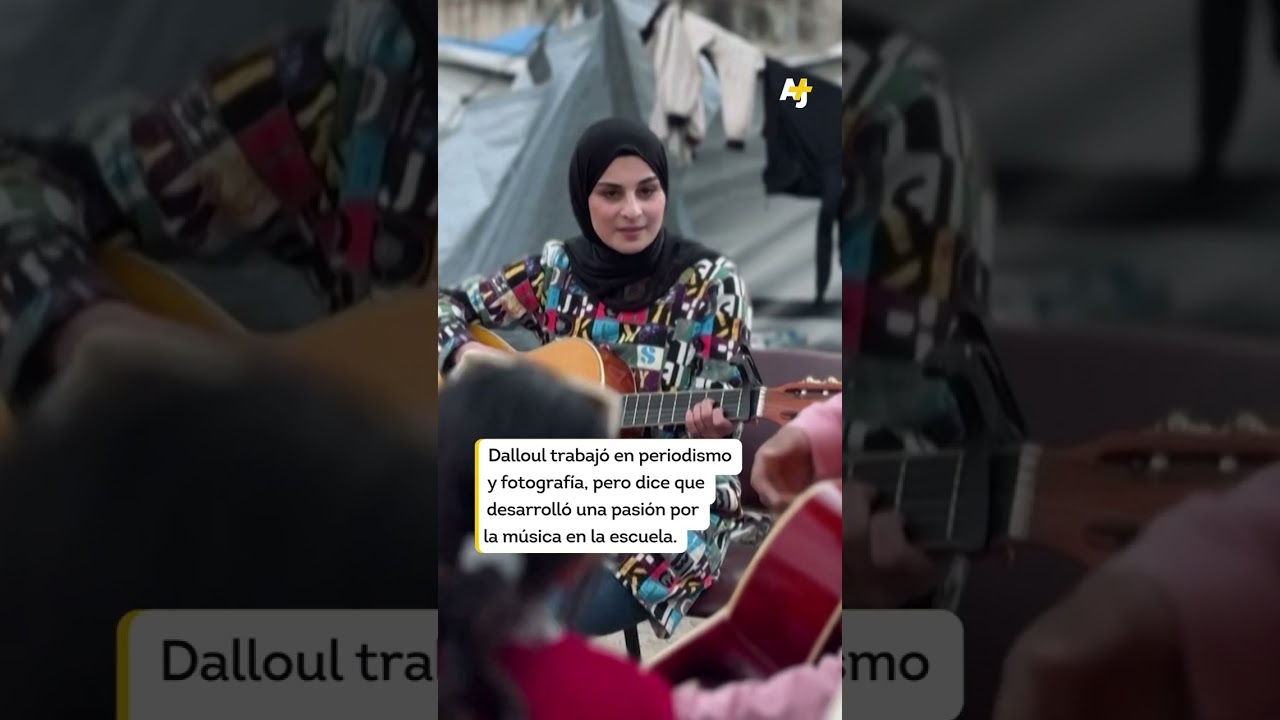 العلاج بالموسيقى للأطفال في غزة