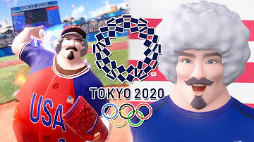 Playing the Olympics video game so you don't have too