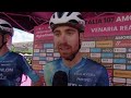 Aurlien paretpeintre  interview au dpart  etape 1  tour ditalie 2024