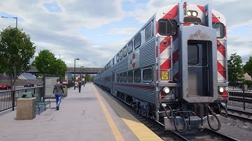 Train Sim World 2020 - Gallery Cab Car introduction (in Caltrain Livery)