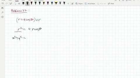 For each polar equation, write an equivalent rectangular equation. r=4 cosθ