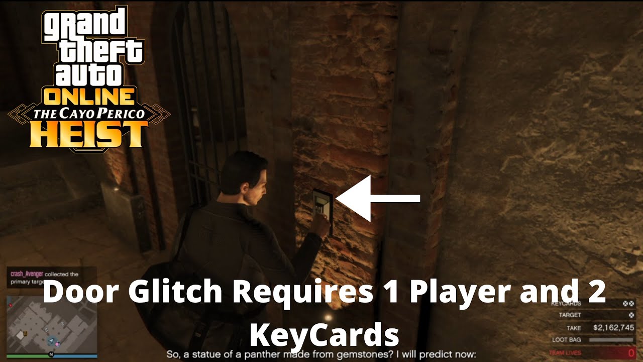 GTA Online Cayo Perico Heist Compound Doors Now Requires 1 Player to