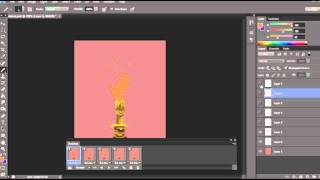 Pixel Torch animation