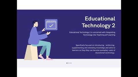 An Overview: Educational Technology 2