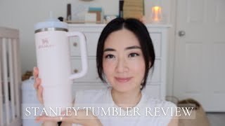 STANLEY Quencher Tumbler Review | 30 Ounce in Rose Quartz