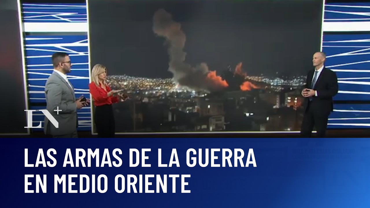 Las armas de la guerra en Medio Oriente: el análisis de Willy Iglesias Giuliano, experto en armas