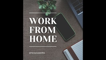 Working From Home relaxing music to boost up your mood and productivity.