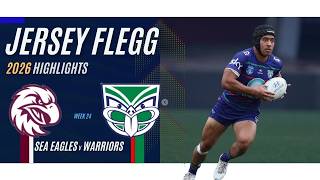 Warriors v Sea Eagles | Jersey Flegg 2026 | Rd 24 HIGHLIGHTS