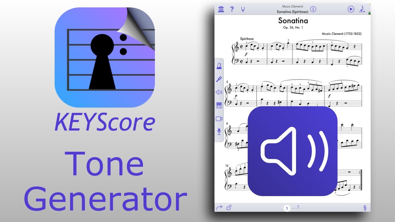 KeyScore - Tone Generator bekijken op YouTube KeyScore - Tone Generator bekijken op YouTube