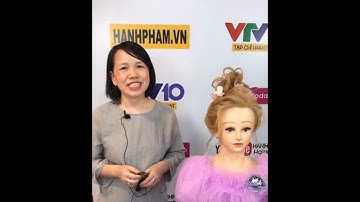 Hướng  dẫn  tạo kiểu tóc cô dâu búi cao trend 2021