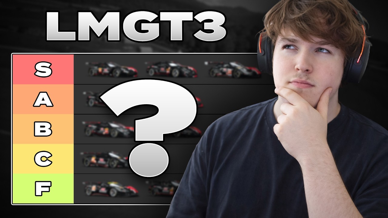 LMU LMGT3 Tier List - The Good, The Bad & The OP