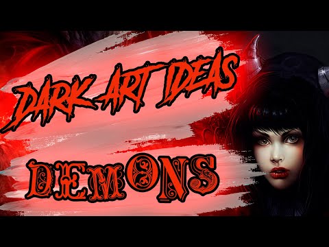 33 Awesome Dark Art Ideas | Demons| Evils  | #Halloween