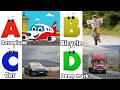 Vehicles Alphabet Song for kids | Vehicle ABC Song | Phonics for Kids | Alphabet Letters, Baby