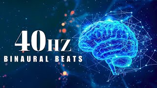 Enhance Brain Power with 40Hz Binaural Beats: Memory & High Concentration